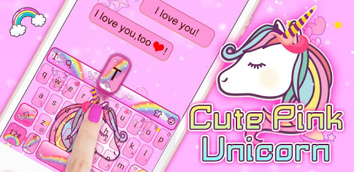 Lovely Cuteness Pink Unicorn Keyboard Theme PC screenshot Lovely Cuteness Pink Unicorn Keyboard Theme PC screenshot