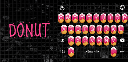 Donut Keyboard Theme PC screenshot Donut Keyboard Theme PC screenshot