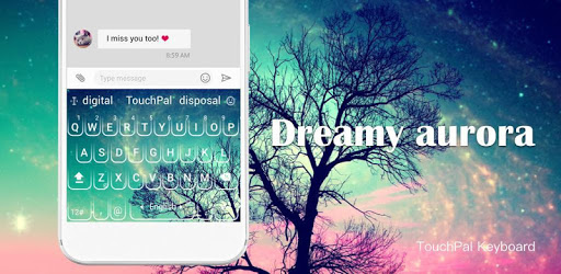 Dreamy Aurora Keyboard Theme PC screenshot Dreamy Aurora Keyboard Theme PC screenshot