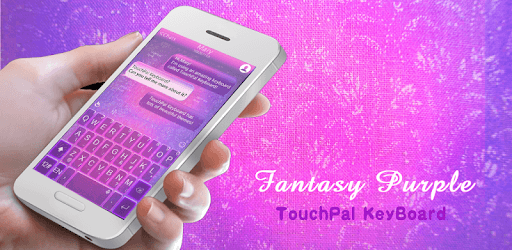 TouchPal Fantasy Purple Theme PC screenshot