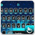 Blue Tech Fingerprint Style Keyboard Theme for PC Blue Tech Fingerprint Style Keyboard Theme for PC