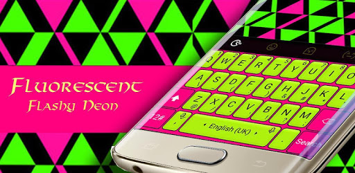 Fluorescent Flashy Neon Keyboard Theme PC screenshot Fluorescent Flashy Neon Keyboard Theme PC screenshot