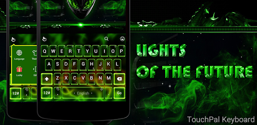 Future Light Keyboard Theme PC screenshot