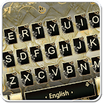 Golden Black Butterfly Keyboard Theme for PC Golden Black Butterfly Keyboard Theme for PC