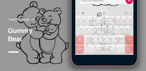 Gummy Bear Keyboard Theme PC screenshot Gummy Bear Keyboard Theme PC screenshot