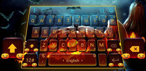 Live Halloween Night Keyboard Theme PC screenshot