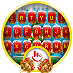 3D Snowing Christmas Keyboard Theme for PC