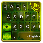 Neon Emerald Green  Keyboard Theme for PC