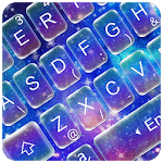 Live Galaxy Neon Keyboard Theme for PC Live Galaxy Neon Keyboard Theme for PC