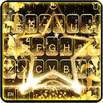 Live Golden Star Keyboard Theme for PC Live Golden Star Keyboard Theme for PC