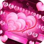Love Pink Heart Keyboard Theme for PC Love Pink Heart Keyboard Theme for PC