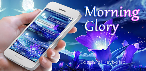 Morning Glory Keyboard Theme PC screenshot