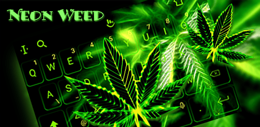 Neon Weed Keyboard Theme PC screenshot Neon Weed Keyboard Theme PC screenshot