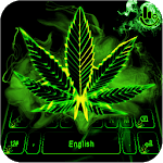 Neon Weed Keyboard Theme icon