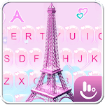 Cute Pink Eiffel Tower Keyboard Theme for PC Cute Pink Eiffel Tower Keyboard Theme for PC