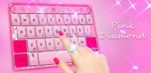 Pink Diamond Princess Keyboard Theme PC screenshot Pink Diamond Princess Keyboard Theme PC screenshot