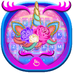 Colorful Pink Glitter Unicorn Keyboard Theme for PC Colorful Pink Glitter Unicorn Keyboard Theme for PC