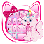 Pink Unicorn Cat Keyboard Theme for PC Pink Unicorn Cat Keyboard Theme for PC
