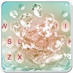 Water Droplets Keyboard Theme for PC Water Droplets Keyboard Theme for PC