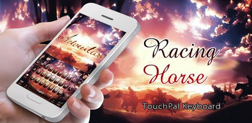Live Racing Horse Keyboard Theme PC screenshot