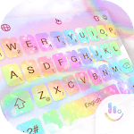 Rainbow Galaxy Keyboard Theme icon