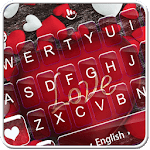 Red Heart Love Sweet Valentine Keyboard Theme icon