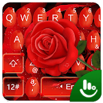 Romantic Love Red Rose Keyboard Theme icon