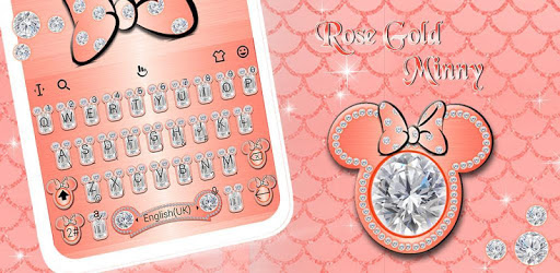 Rose Gold Minny Keyboard Theme PC screenshot Rose Gold Minny Keyboard Theme PC screenshot