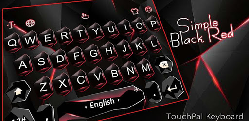 Business Simple Black Red Keyboard Theme PC screenshot Business Simple Black Red Keyboard Theme PC screenshot