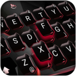 Business Simple Black Red Keyboard Theme icon