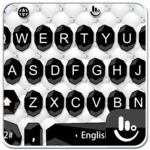 Simple Business Black White Keyboard Theme icon