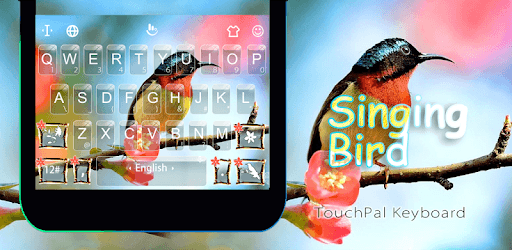 Singing Bird Keyboard Theme PC screenshot