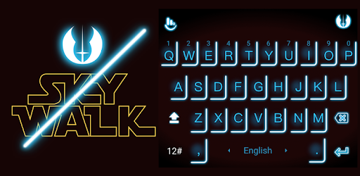 Sky Walker Keyboard Theme PC screenshot