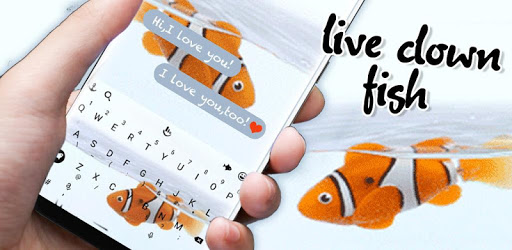 Live Clown Fish Keyboard Theme PC screenshot Live Clown Fish Keyboard Theme PC screenshot