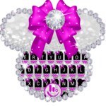 Twinkle Minny Bowknot Keyboard Theme icon