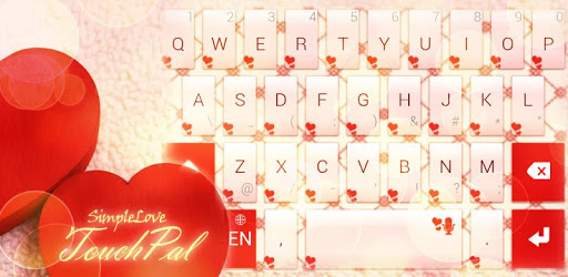 TouchPal Simple Love Theme PC screenshot TouchPal Simple Love Theme PC screenshot