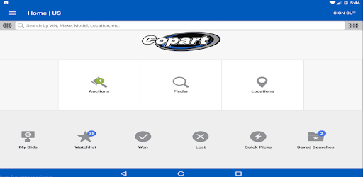 Copart – Salvage Car Auctions PC screenshot Copart – Salvage Car Auctions PC screenshot