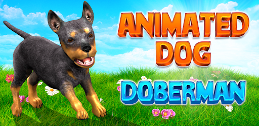 Animated dog doberman PC screenshot