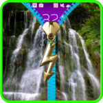 Waterfall lock screen. Zipper. for PC Waterfall lock screen. Zipper. for PC