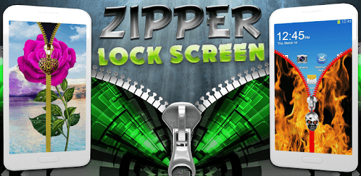 Zipper lock screen PC screenshot Zipper lock screen PC screenshot