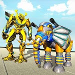 Elephant Robot Vs Lion Robot Transform War Games for PC