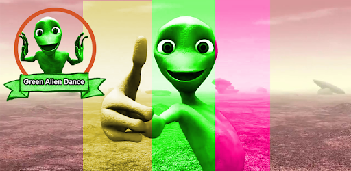 Green alien dance PC screenshot