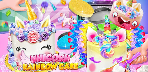 Unicorn Food - Sweet Rainbow Cake Desserts Bakery PC screenshot