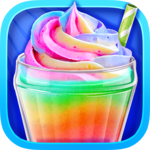 Unicorn Food - Sweet Rainbow Ice Cream Milkshake for PC