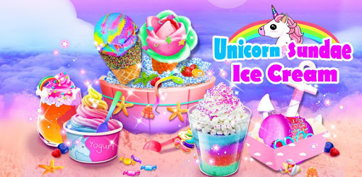 Unicorn Ice Cream Sundae - Ice Desserts Maker PC screenshot