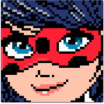 RAINBOW Color by Number - Miraculous Ladybug Art icon