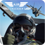 AirCrusader: Jet Fighter Game, Air Combat Command icon