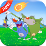 Oggy And The Cockroaches Rush icon