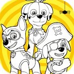 Puppies Patrol Coloring Book icon