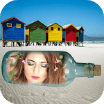 Glass Bottle Photo Frames for PC Glass Bottle Photo Frames for PC